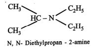 The IUPAC name of diethyl isopropyl amine is - Tardigrade