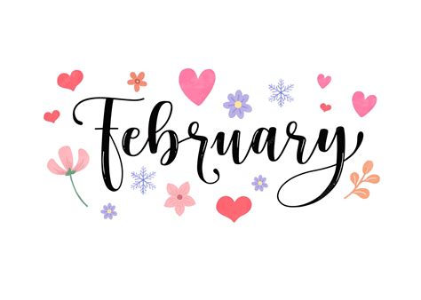 February Month Clip Art