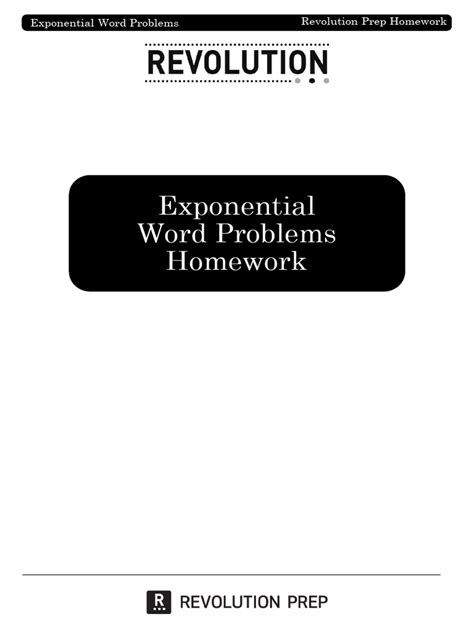 Word Problem On Exponential Expression with Solution 的图像结果