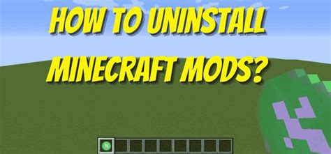How to Uninstall Minecraft Java Mods 的图像结果