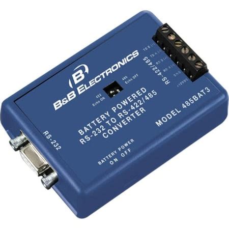B+B Smartworx 2Aaa Powered Db9F 232 To Tb485 485BAT3 | Zoro