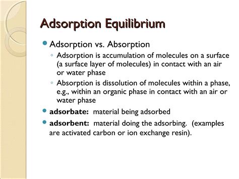 Adsorption | PPT