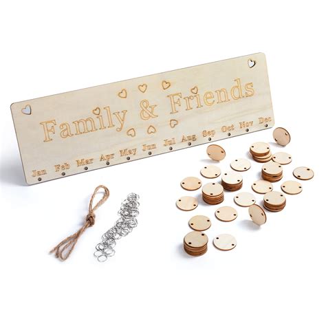 Buy DOTSOG Famliy and Friends Birthdays and Celebrations Reminder ...