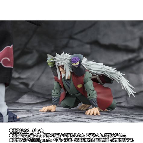 S.H.FIGUARTS: Naruto Shippuden - Jiraiya -The Hero of Konoha, Senjutsu ...