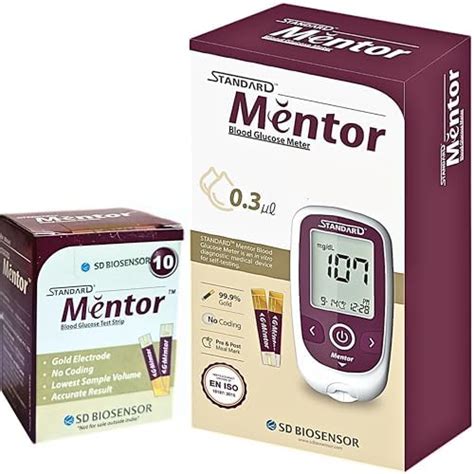 SD Codefree Blood Glucose Glucometer Kit With Vial Of 100 Strips, 100 ...