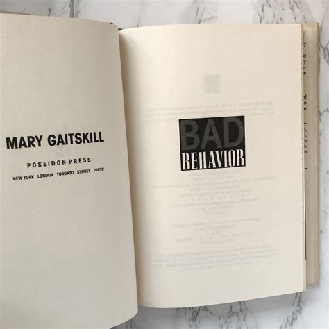 Image result for Bad Behavior Mary Gaitskill
