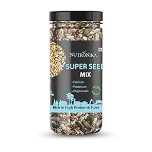 Nutronika Raw Super Seeds Mix 250g - Raw Super Seeds for Eating ...