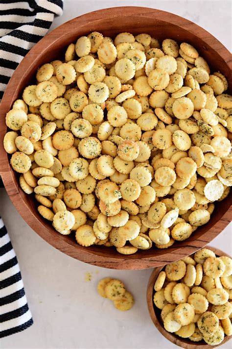 Ranch Oyster Crackers, Easy Snack Recipe - TidyMom®