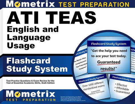 Ati Teas English and Language Usage Flashcard Study System : Teas 6 ...