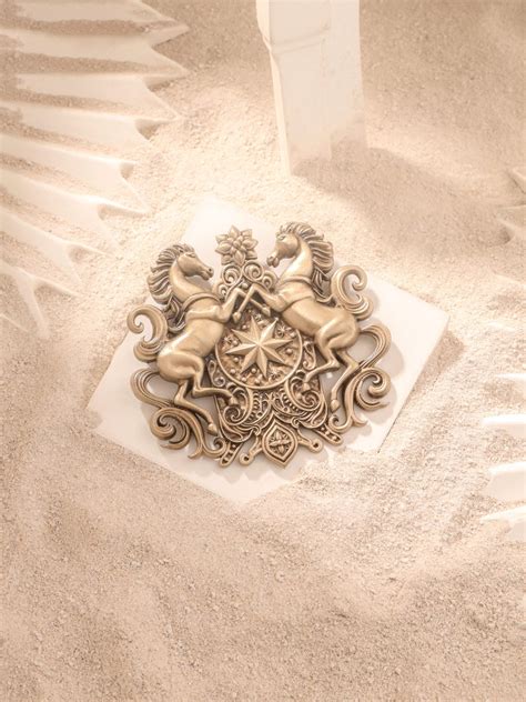 Royal Stallion Crest Brooch - Buy from Cosa Nostraa