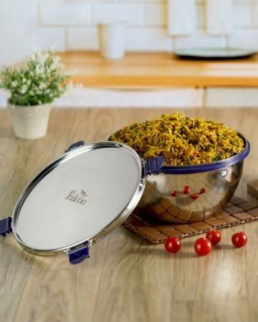 Buy PDDFALCON EcoNxt Stainless Steel Lunch Box Set, Airtight & Leak ...