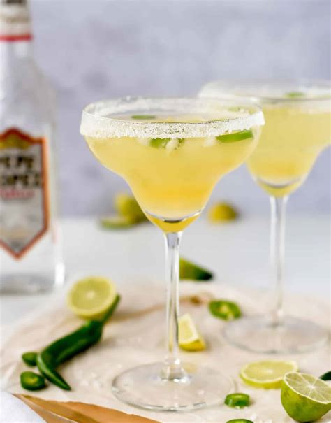Skinny Spicy Margarita Recipe - The Conscious Plant Kitchen