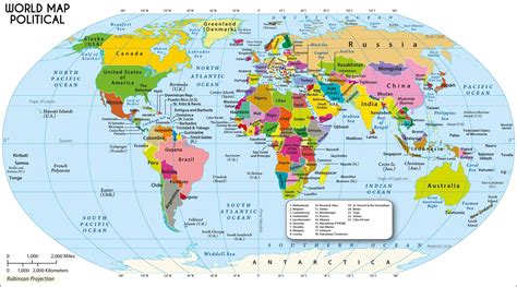 World Map with All Countries 的图像结果