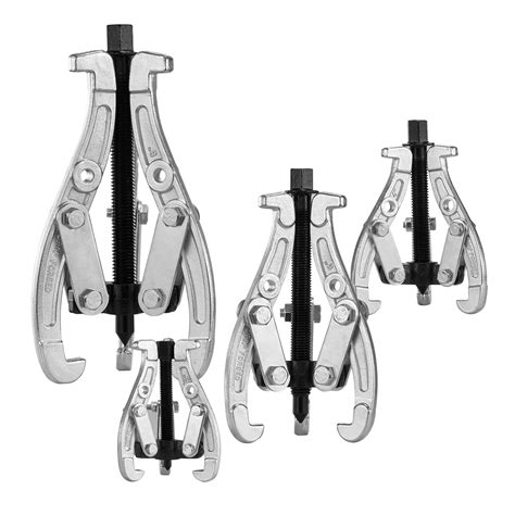 VEVOR Gear Puller Set, 3" 4" 6" 8" Puller Kit, 3 Jaw Gear Bearing ...