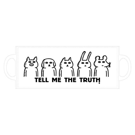 Tell me the truth.定番Tシャツの商品購入ページ｜クリエイターのオリジナルグッズ販売のオリラボマーケット