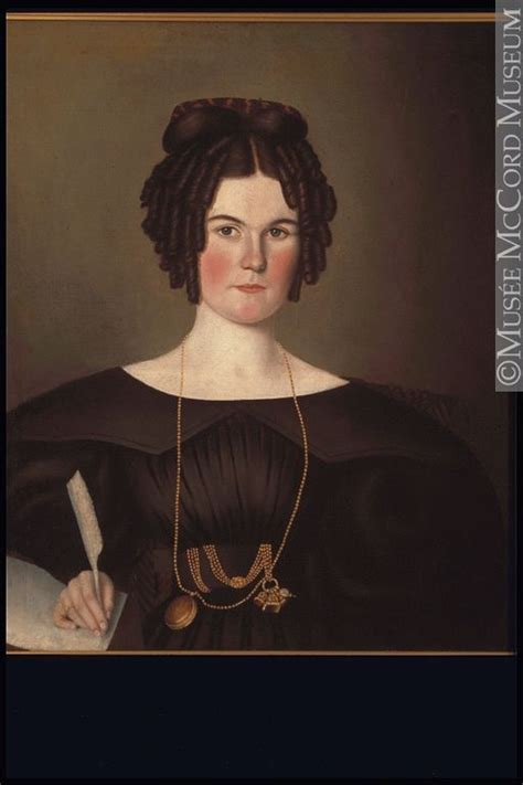 Musée McCord Museum - Portrait of Mrs. Robert McVicar, 1832 | Portrait ...