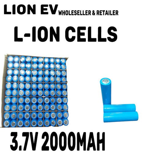 BUY LION EV 3.7 2000mAH 18650 LITHIUM ION CELL | BEST PRICE – Lion ...