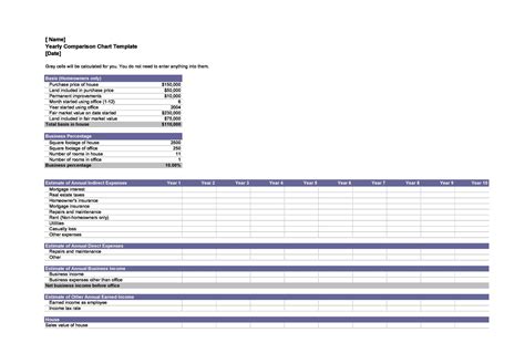 Image result for Comparison Chart Excel Modern Template