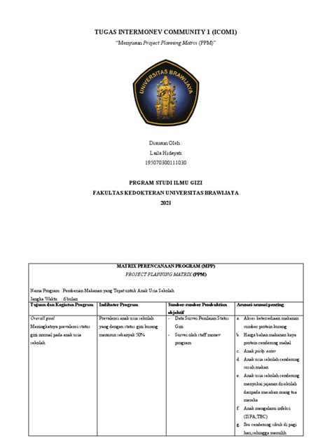 Planning Matrix Example 的图像结果