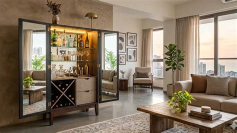Multipurpose Cabinet Design Ideas for Modern Living Rooms