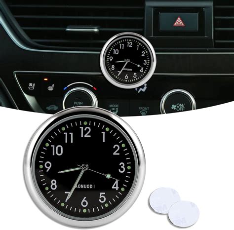 Car Clock, Mini Analog Car Clock Quartz Clock, Stick | Ubuy India