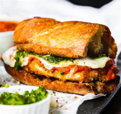 Eggplant Parmesan Sandwich - MealFix Canada