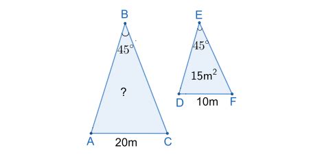 Area of Similar Triangles 的图像结果