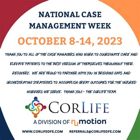 This week we celebrate National Case Management Week. I am thankful for ...