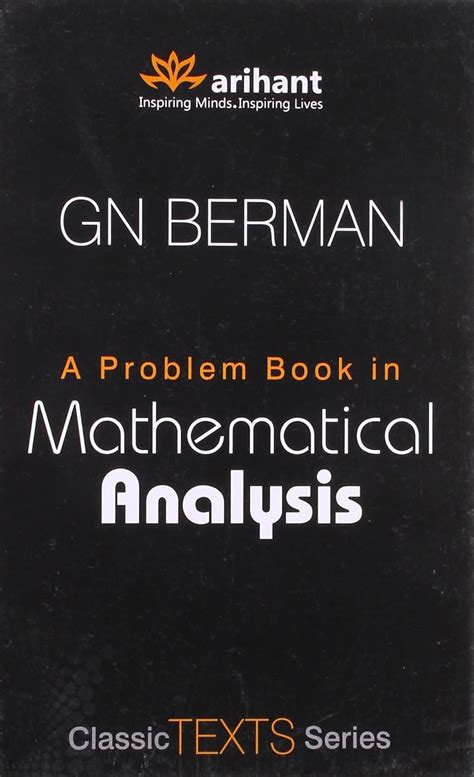 Amazon.in: Buy A Problem Book in Mathematical Analysis Book Online at ...
