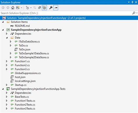 Dependency Injection Azure Functions 的图像结果