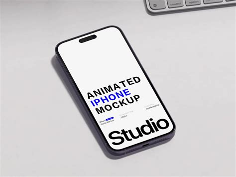 After Effects Studio Animated iPhone Mockup | Free PSD Templates