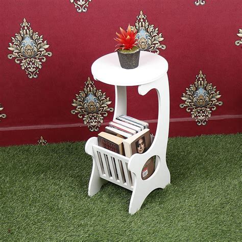 Raytrees Engineered Wood End Table for Living Room | Wooden Sofa Side ...