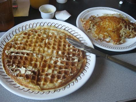 Delicious Waffle House Breakfast