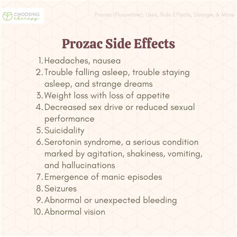 Prozac (Fluoxetine) Side Effects, Uses & More