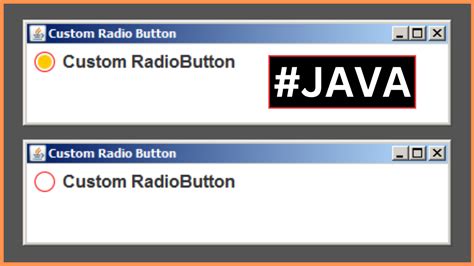 Java Radio Button 的图像结果
