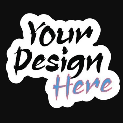 Custom White Vinyl Gloss Stickers