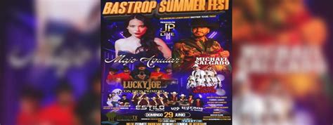 MAJO AGUILAR, MICHAEL SALGADO & MAS , Mayfest Park, Bastrop, 29 June ...