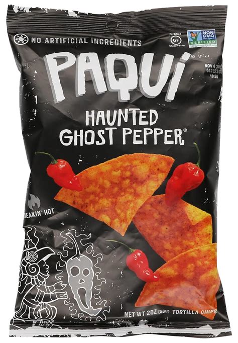 Amazon.com: Paqui Tortilla Chips, Haunted Ghost Pepper, 2 oz