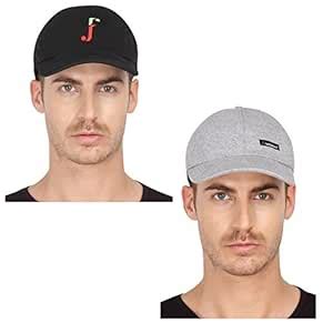 FabSeasons Combo Pack of 2 Cotton Hosiery Baseball Summer Regular Caps ...