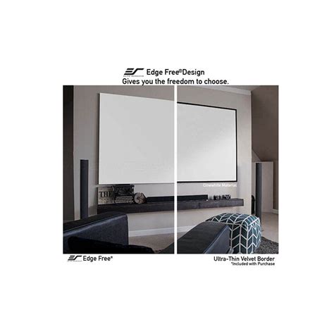 Elite Screens AR110DHD3 Aeon Series - 110 Inches CineGrey 3D Edge Free ...