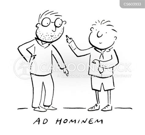 Image result for Personal Attack Fallacy Example in Comics