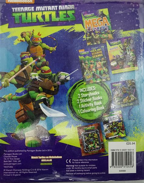 Teenage Mutant Ninja Turtles Book Set (6 Books) - BookXcess Online