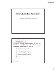 Image result for Kinematics Example Problems 2D