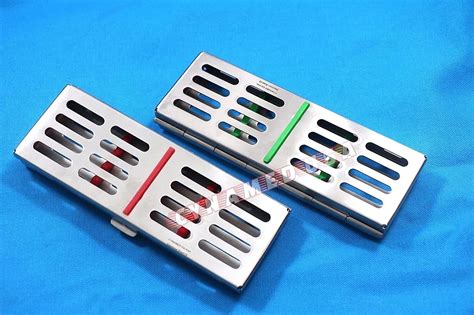 Buy New German Stainless 2 EA Dental Sterilization Cassette Rack Tray ...