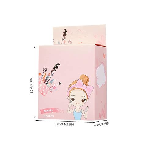 Buy Face Brushes for Cleansing And Exfoliating 100 Piece Boxed Thin ...