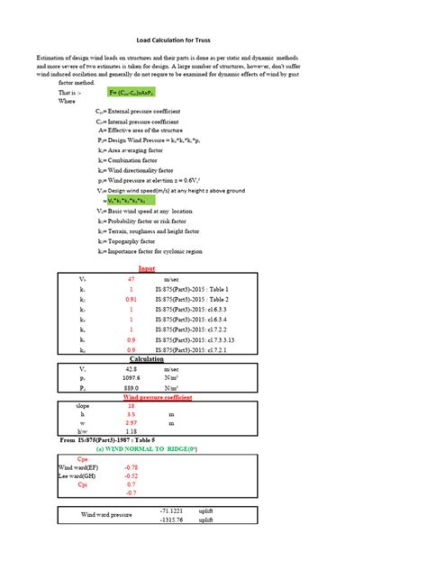 Image result for Wind Load Calculation Example PDF