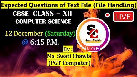 Class 12 Computer Science Swati Chawla 的图像结果