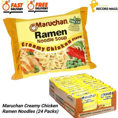 Creamy Chicken Ramen Noodles