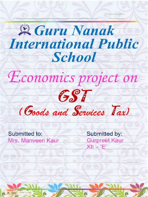 GST Class 12 Project 的图像结果