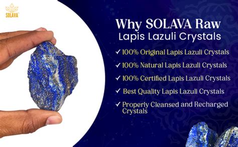 Natural Lapis Lazuli Raw Crystal Stone Original Certified - 2 Piece ...